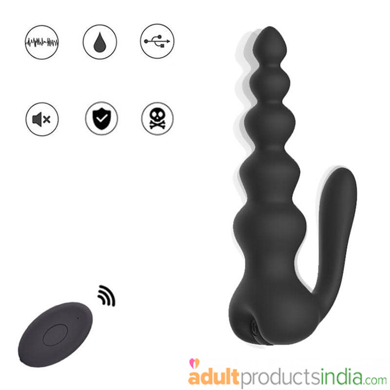 Wireless Remote Control Frequency Vibration Anal Plug Prostate