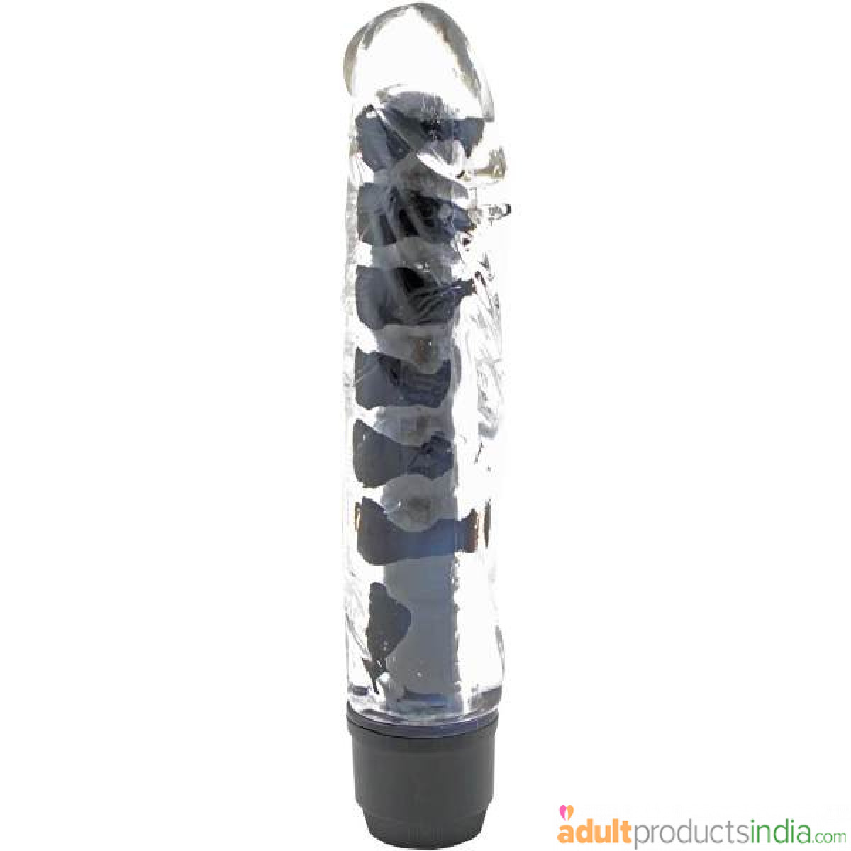Multi Speed Soft Jelly Vibrator - Black