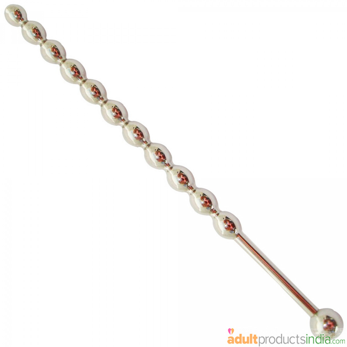 6", "Candy Stick" SOLID Surgical Steel Urethral Stretching Penis Plug