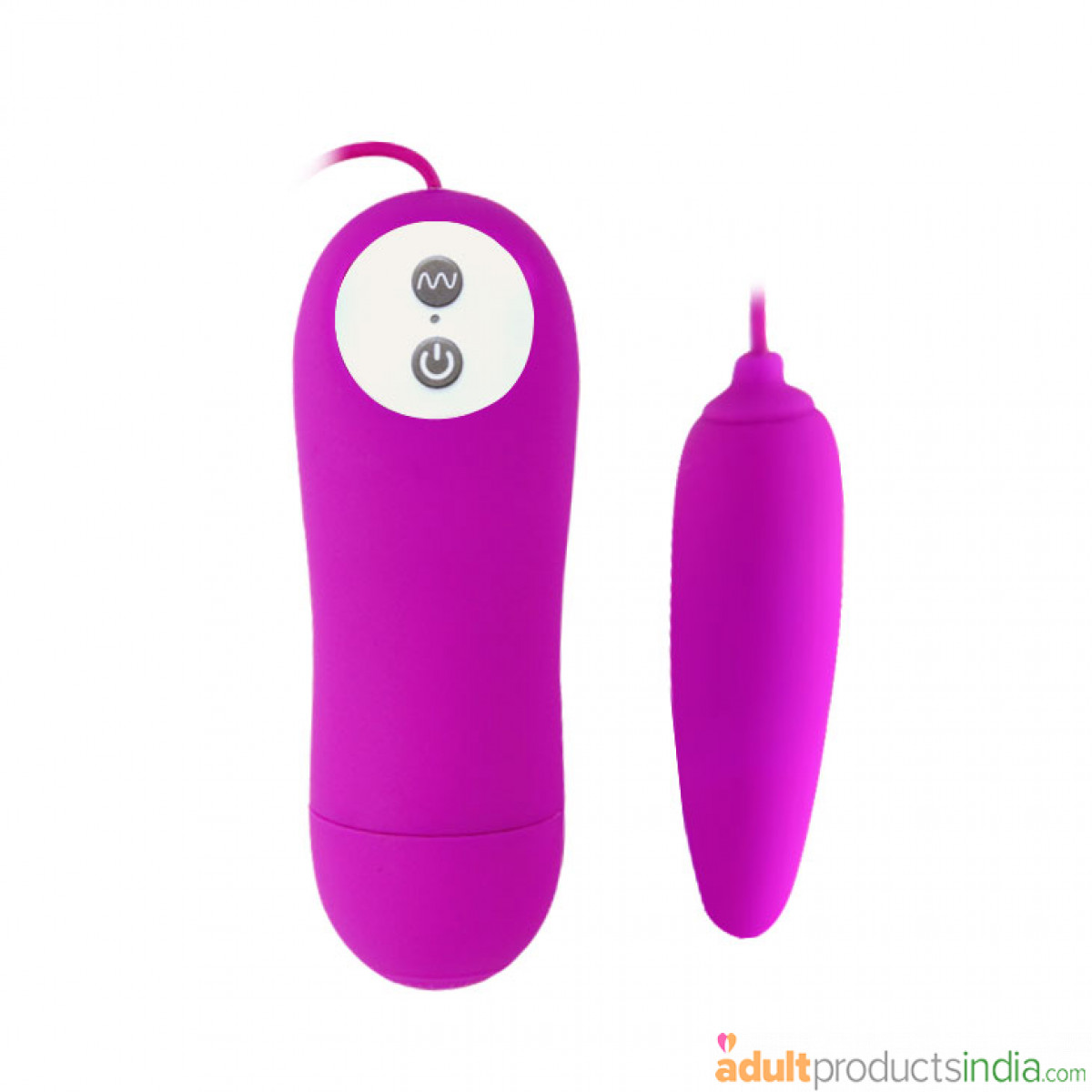 12 Speeds Wired Vibrating Waterproof Silicone Long Egg