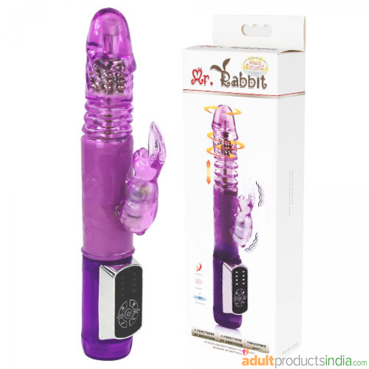 Vibrator back and forth Mr Rabbit