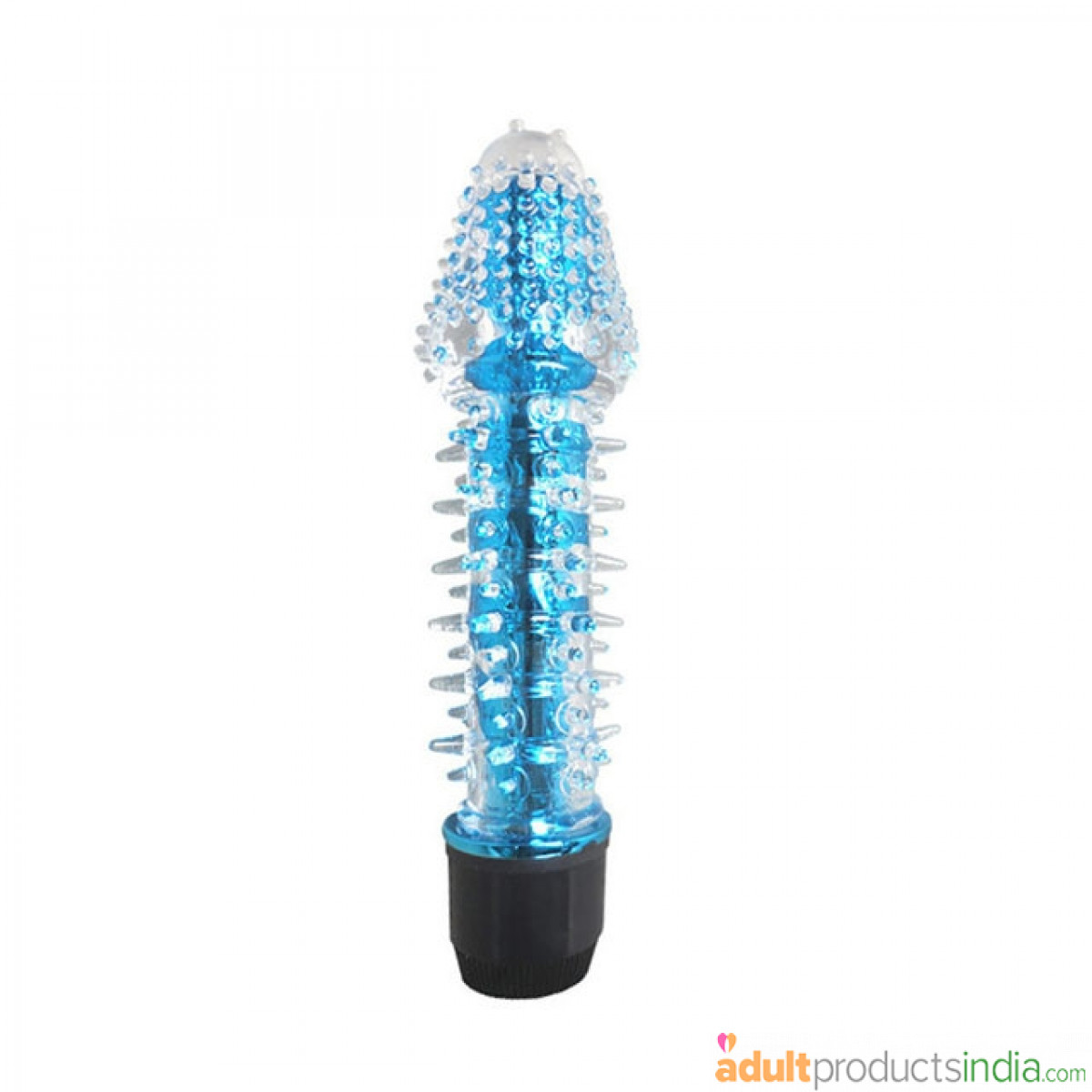 Crystal Vibrator With Darts - Blue
