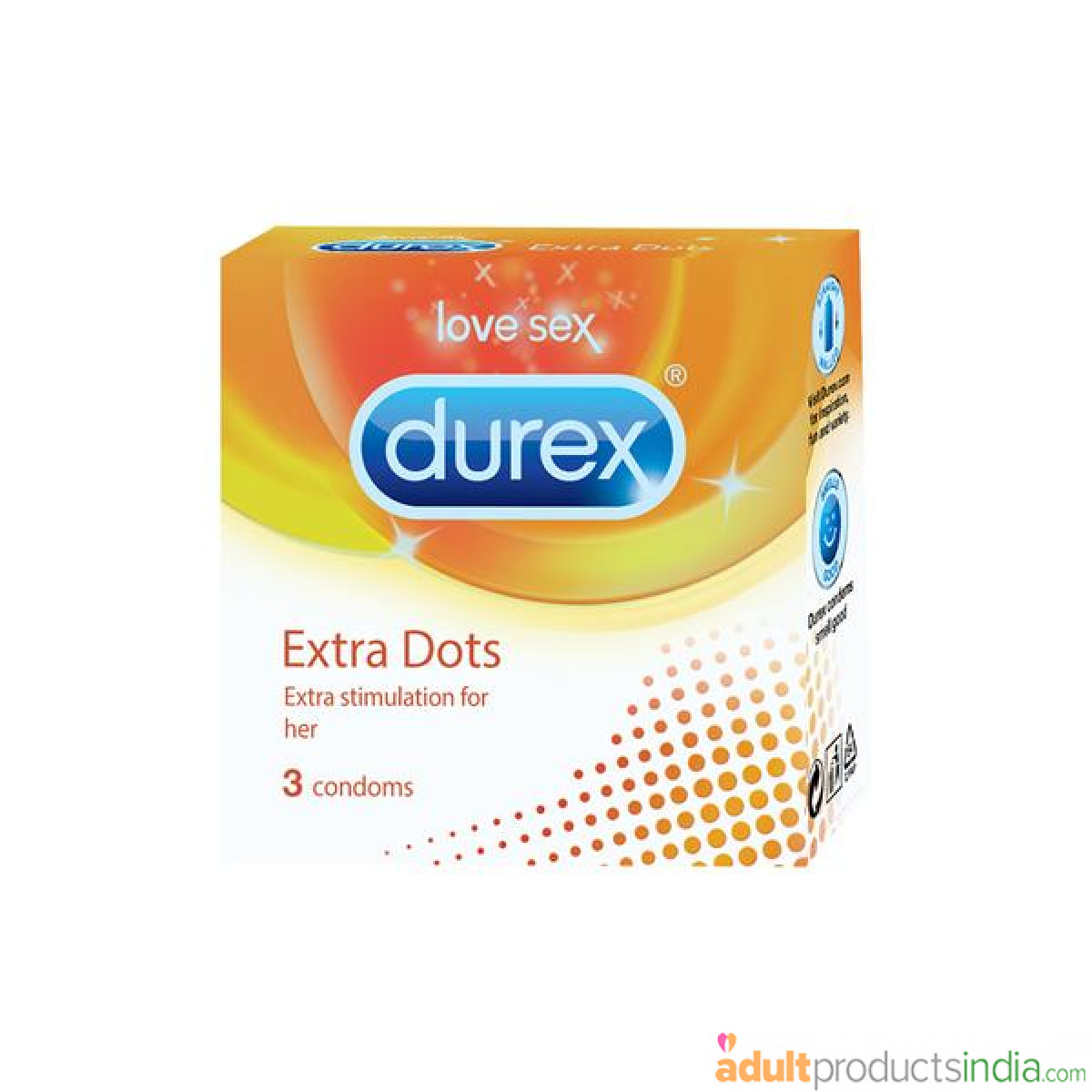 Durex - Extra Dots - 3 pieces
