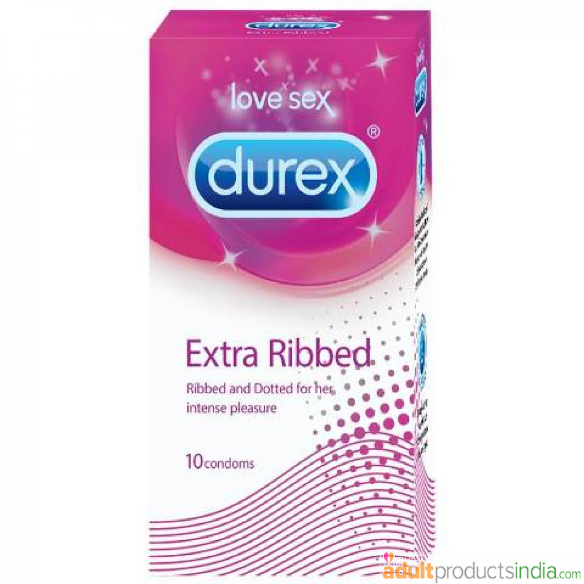Durex - Extra Ribbed - 10 pieces