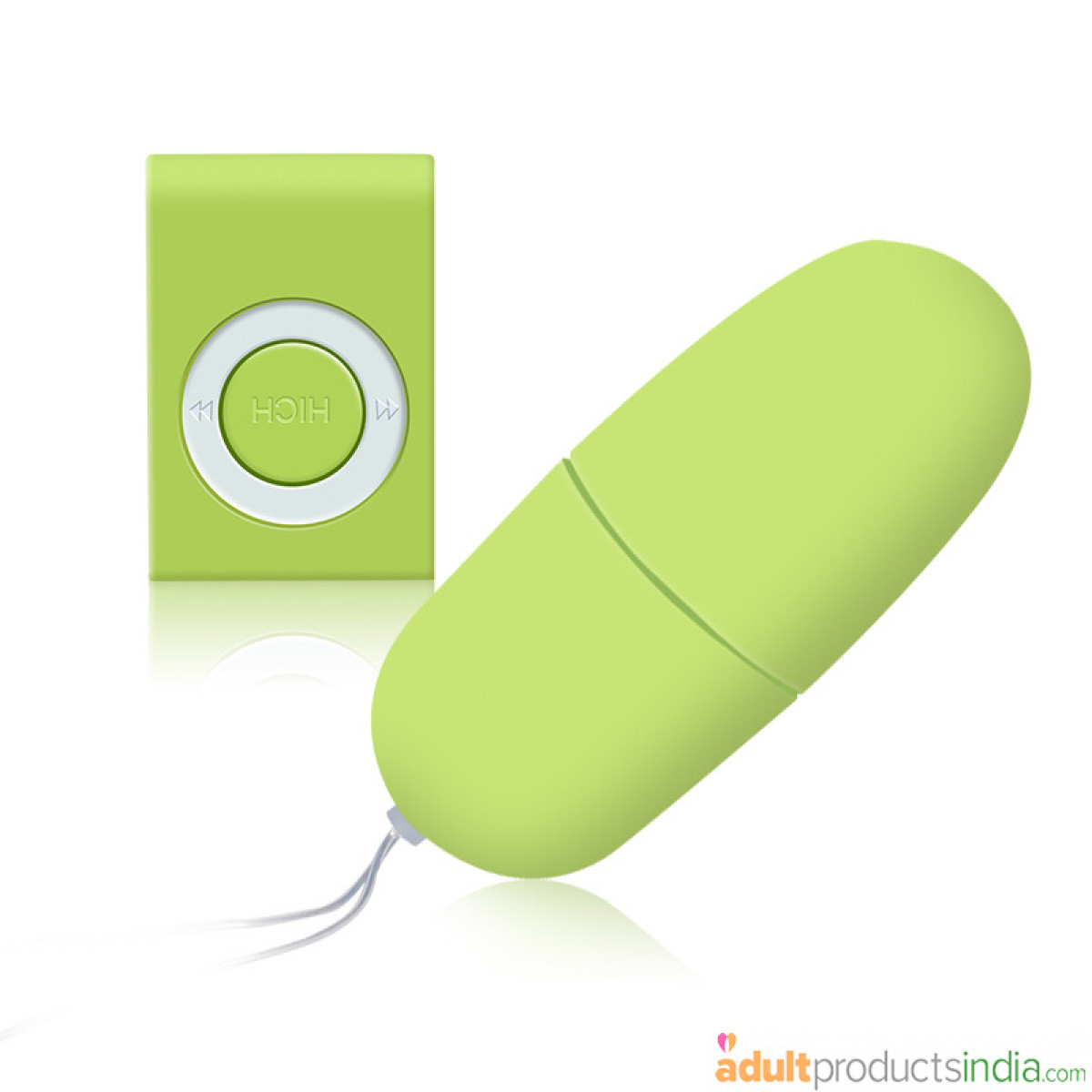 Remote Control Vibrating Egg - green