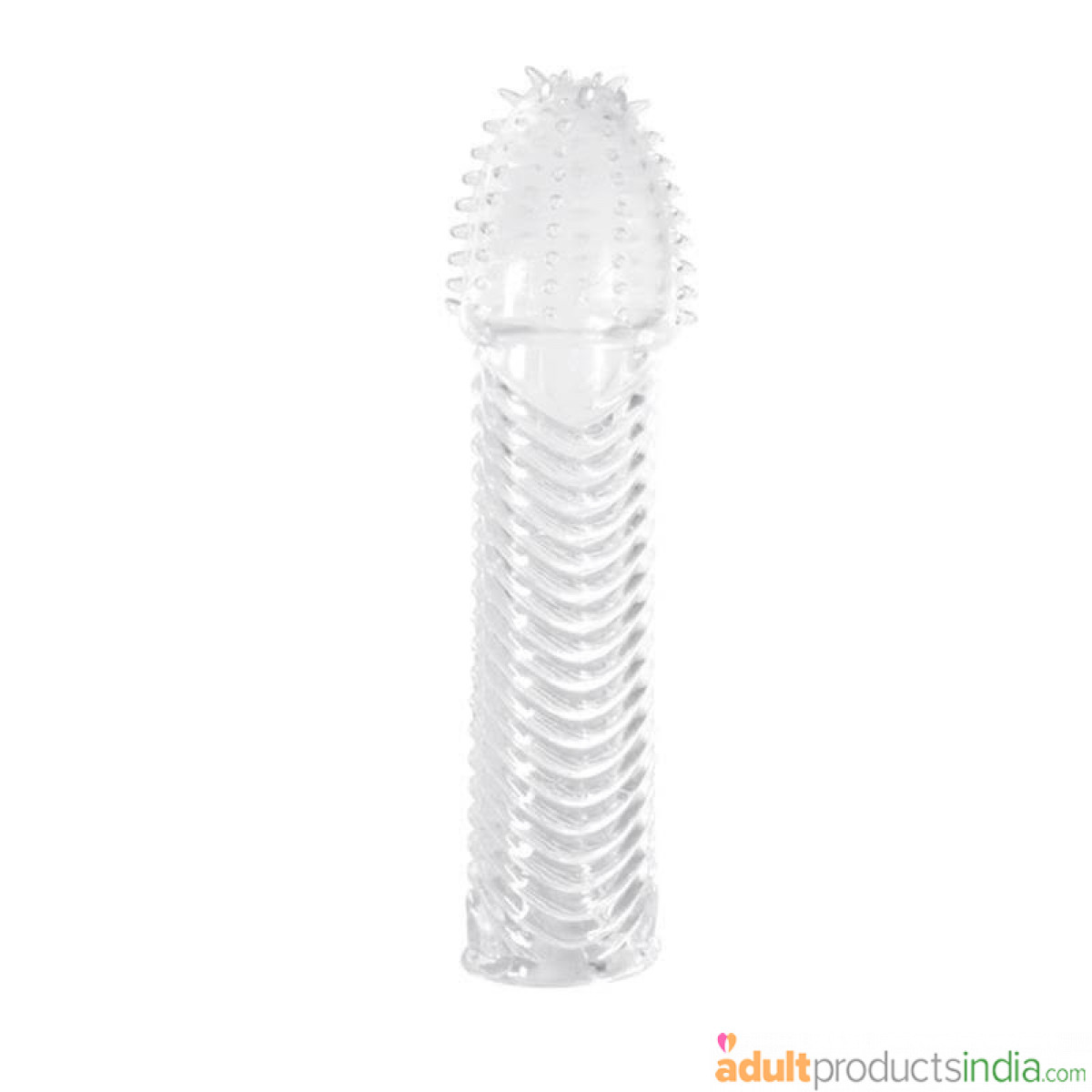 Transparent Sleeve Spiral Rib