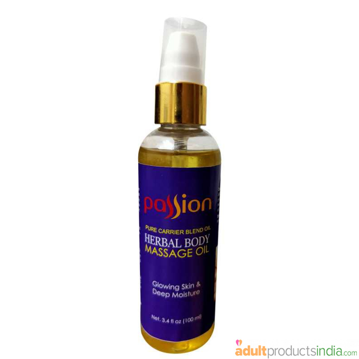 Passion - Herbal Body Massage Oil - Glowing skin
