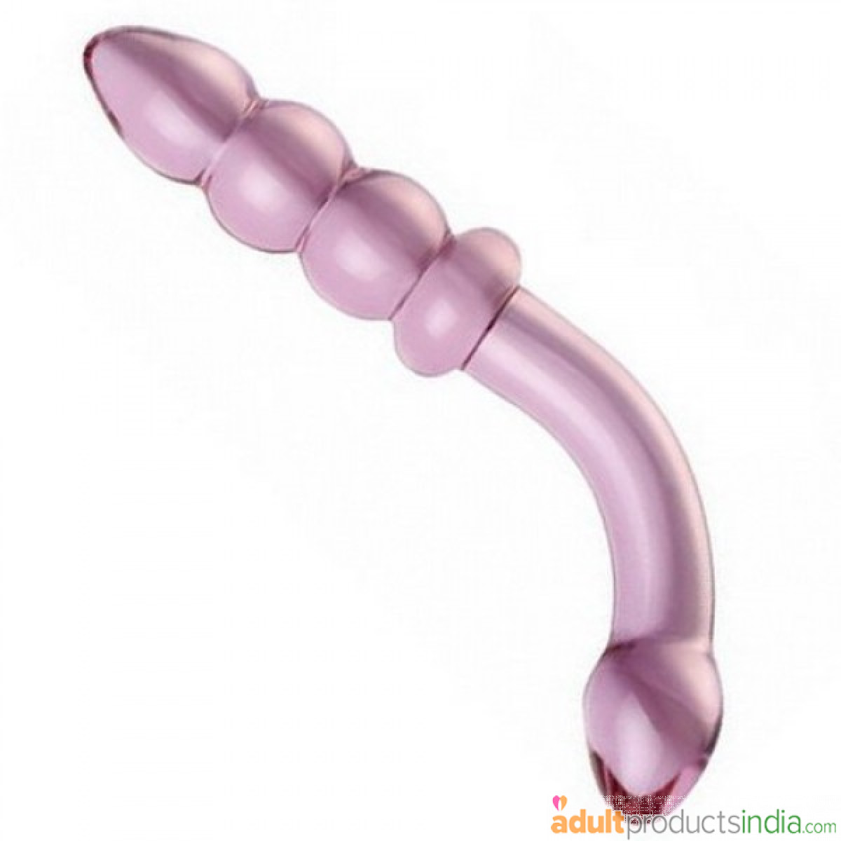 Bent Graduate Glass Pleasure Wand