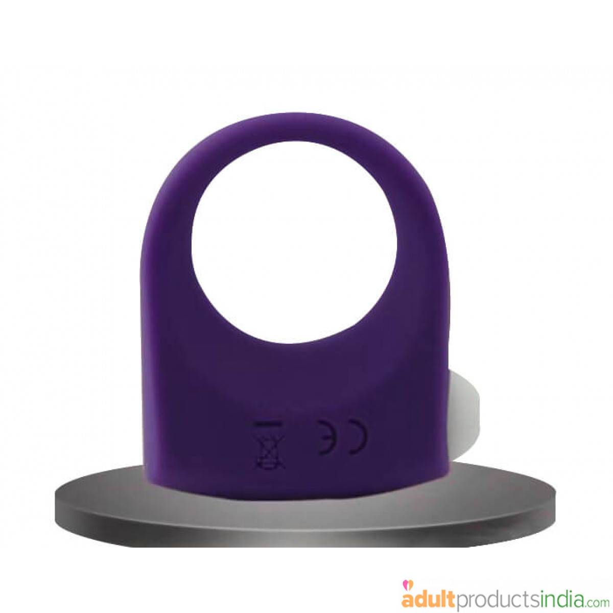 Luxury Vibrating Cock Ring - Purple
