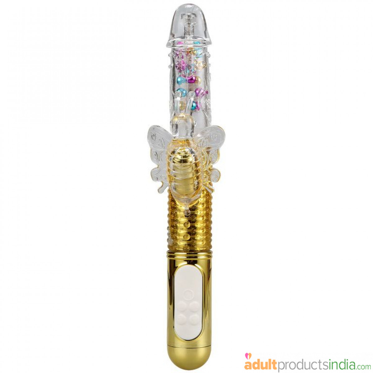 Rotating Rabbit Vibrator - Gold