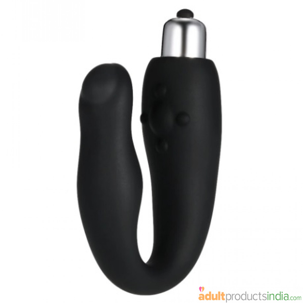 V-Shaped Prostate Massager Black