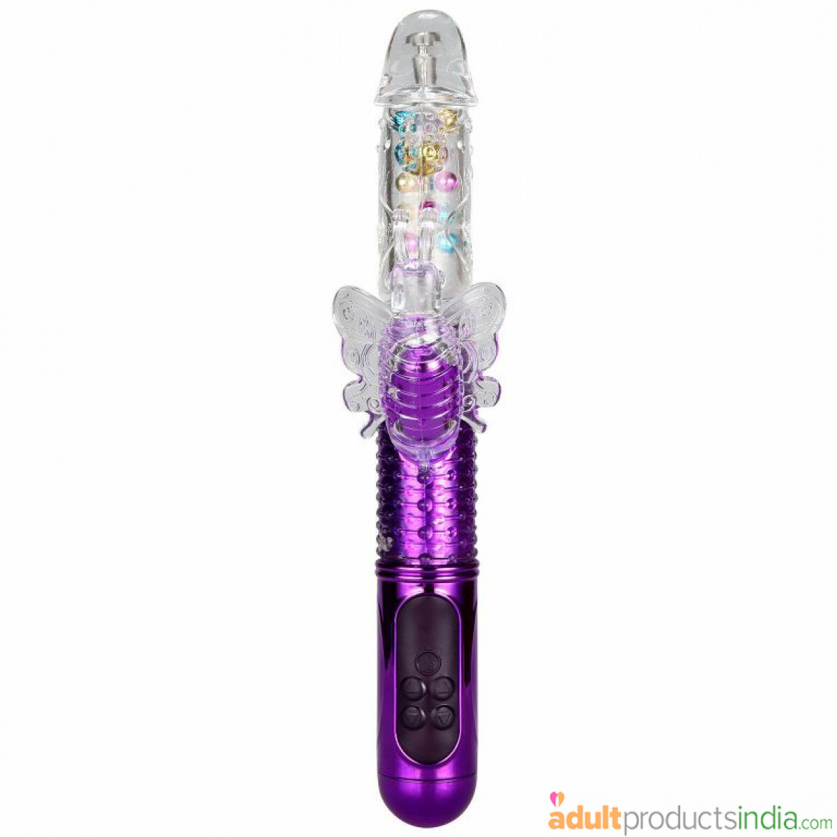 Rotating Rabbit Vibrator - Purple