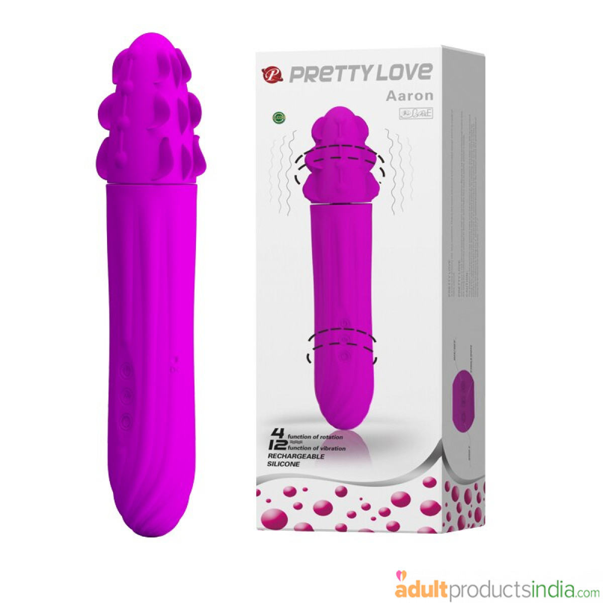 Pretty Love Aaron Rotating G-Spot Vibrator