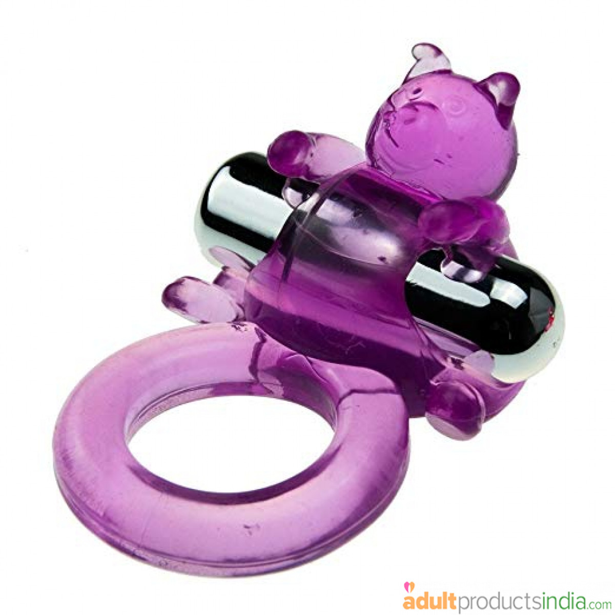 7 Mode Cockring Bear - Purple