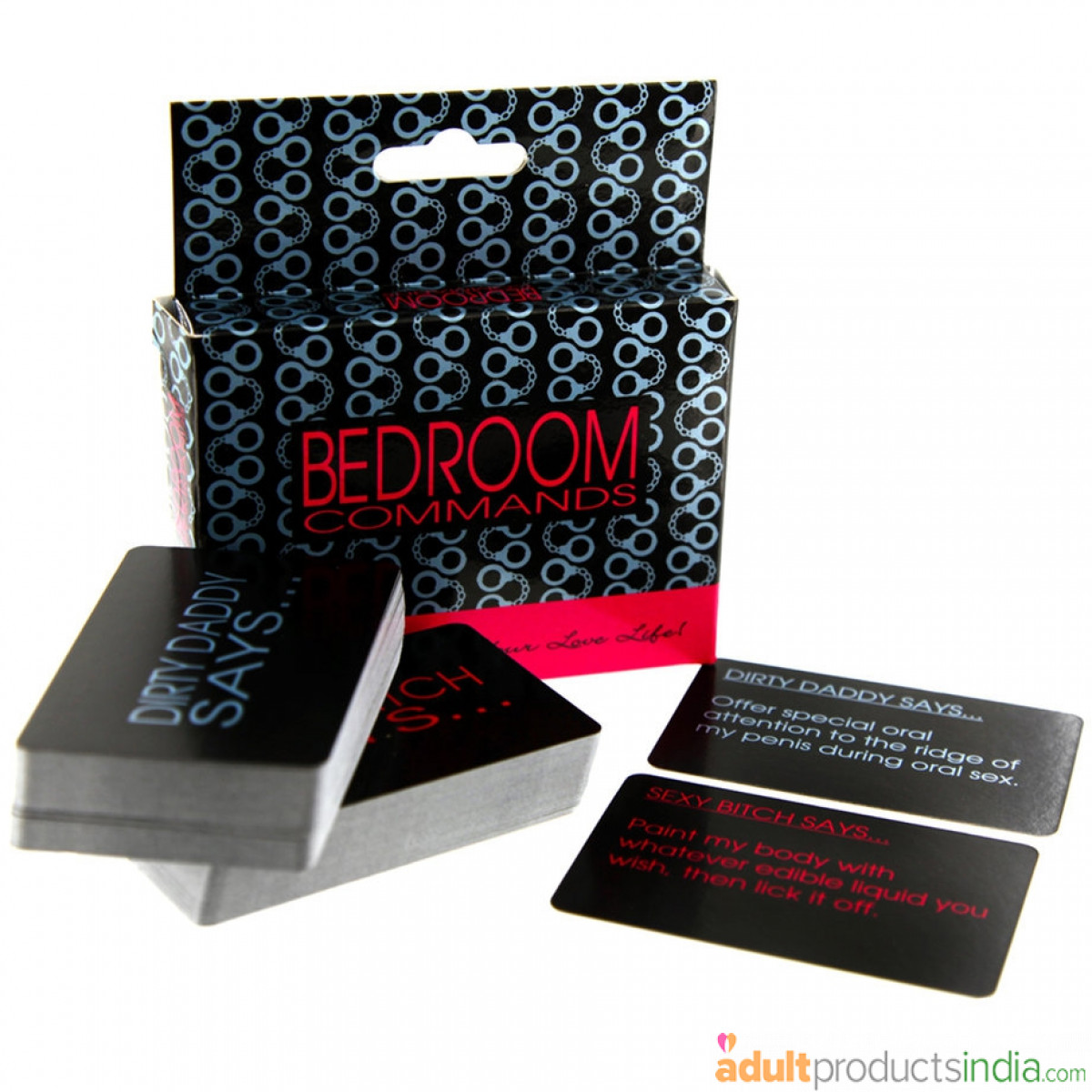 Bedroom Commands Card Game