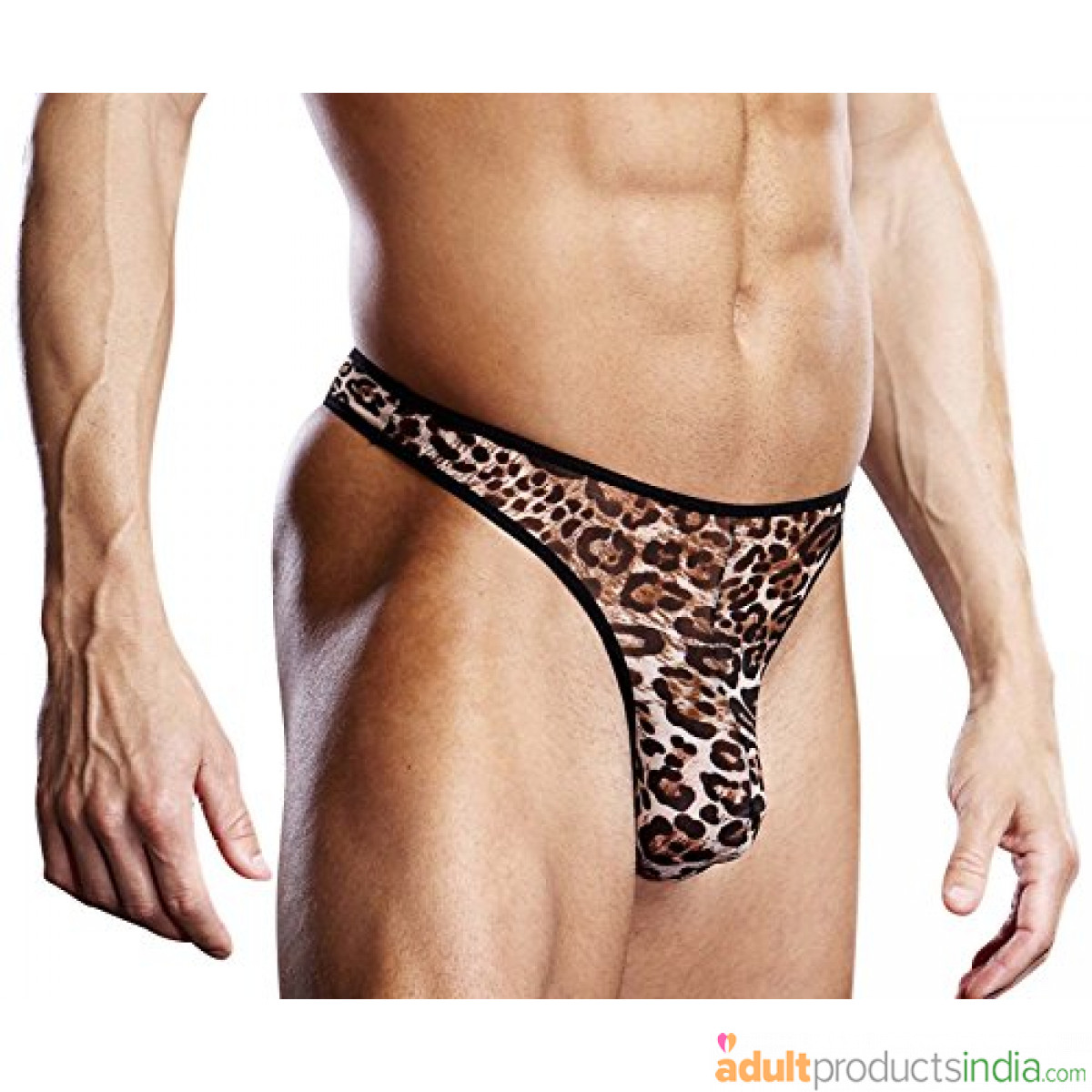 Blue Line G-string Leopard L/XL