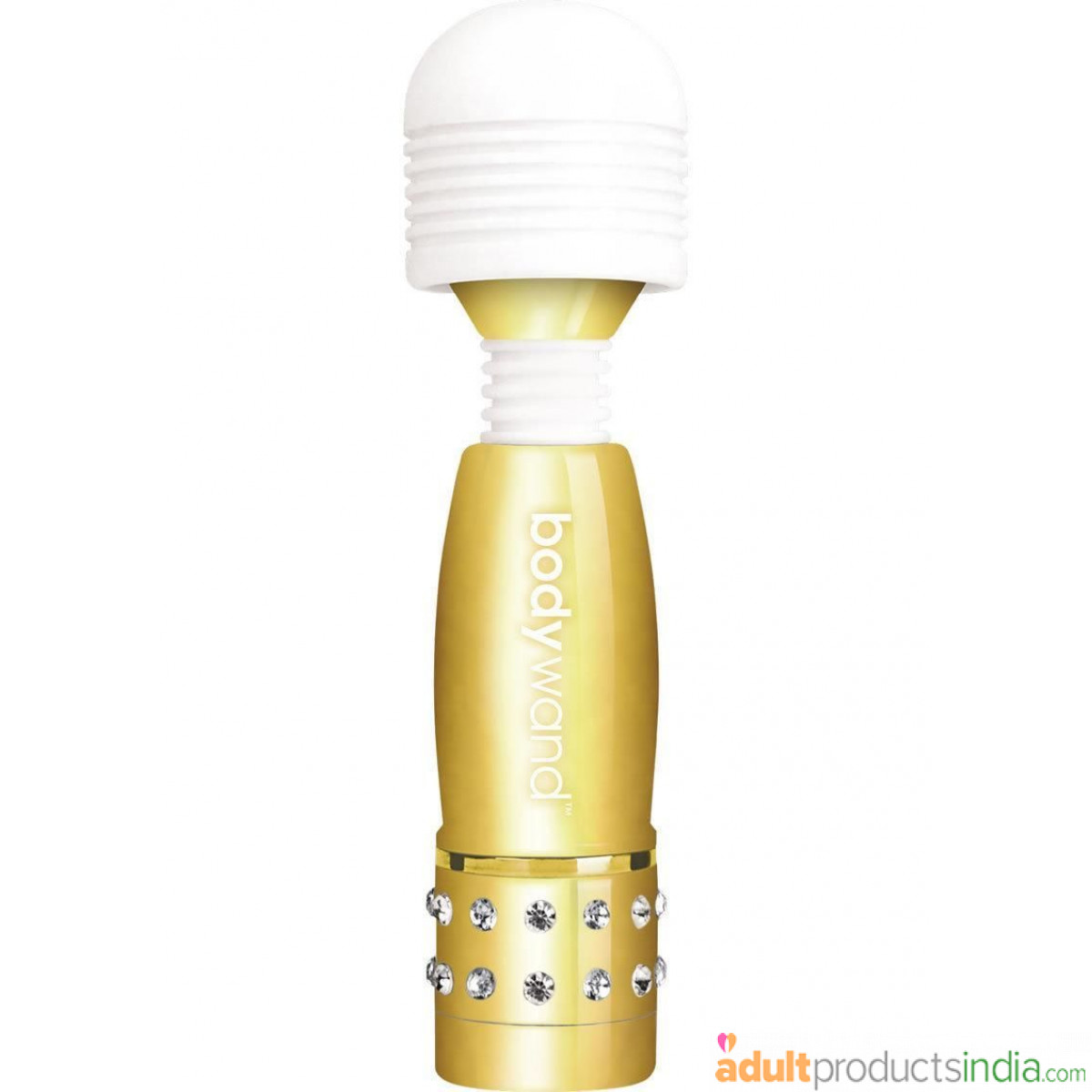 Bodywand - Rhinestones Gold Vibrator