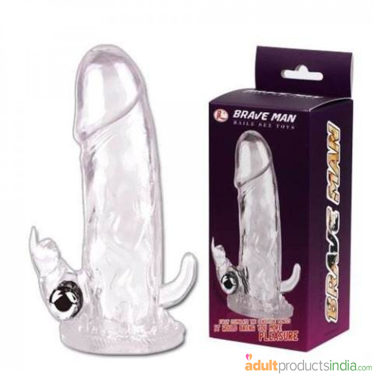Braveman Vibrating Penis Sleeve