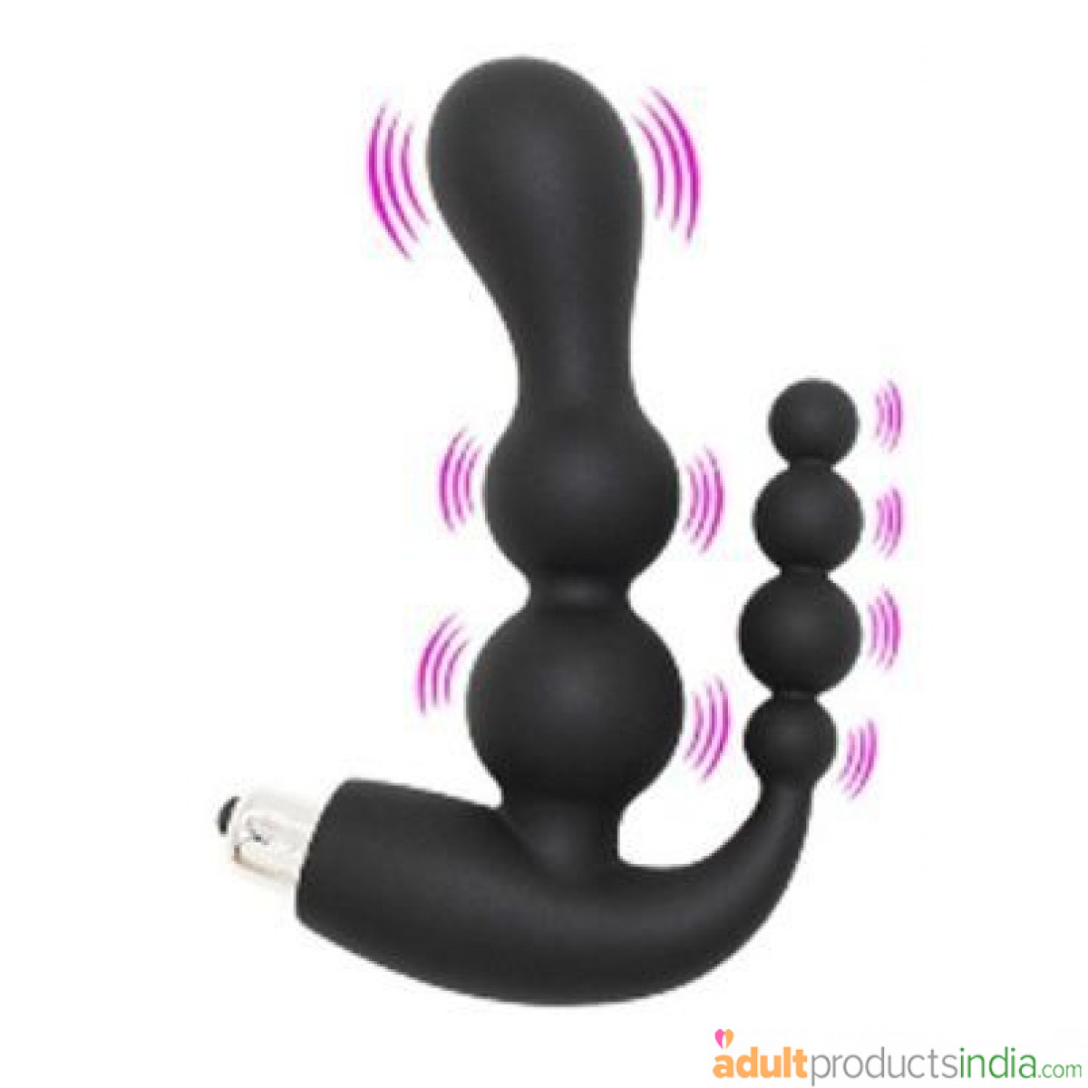 Aphrodisiac Vibrating Butt Plug - Black