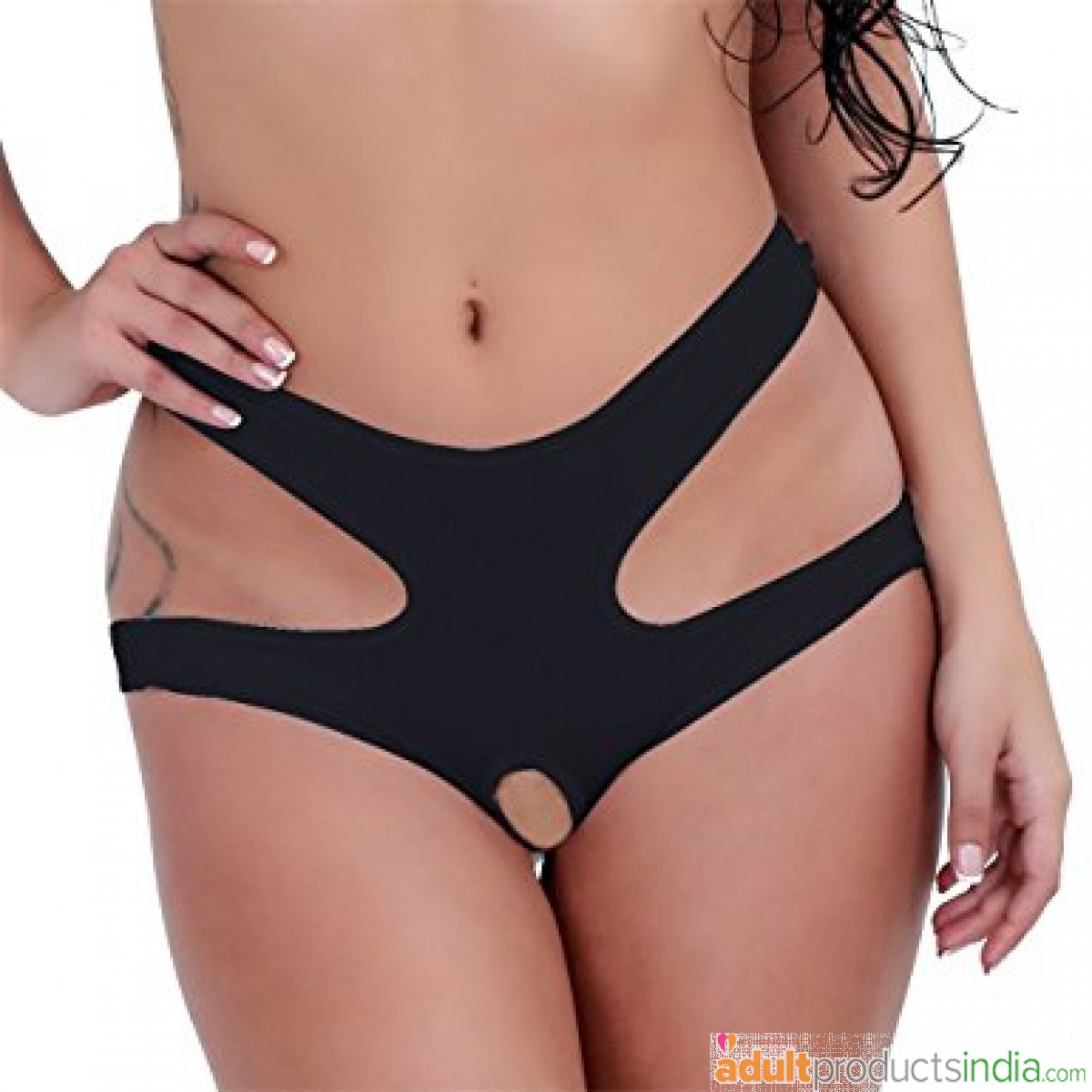 Rene Rofe Cut It out Crotchless Panty