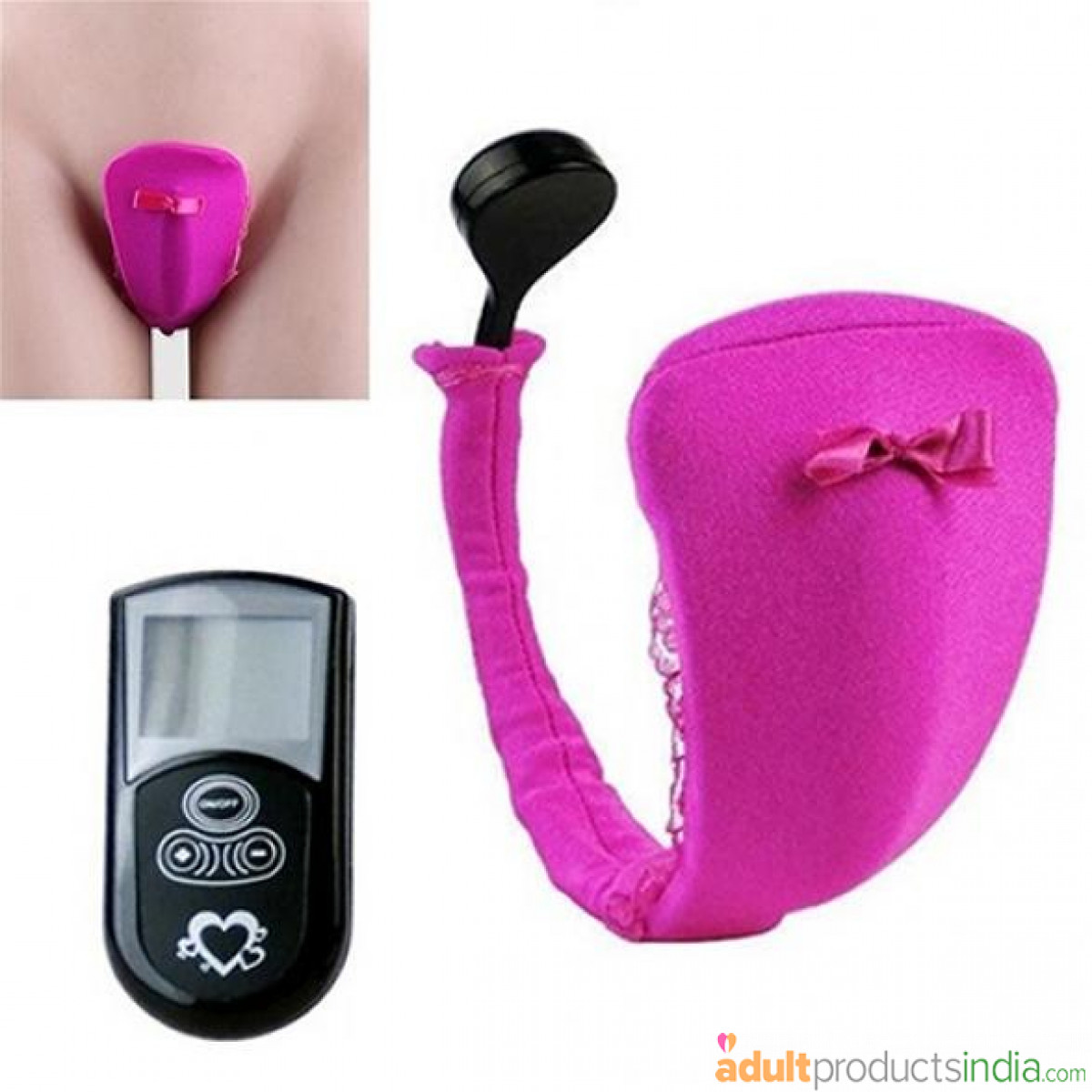 Invisible Vibrating C-String with Remote