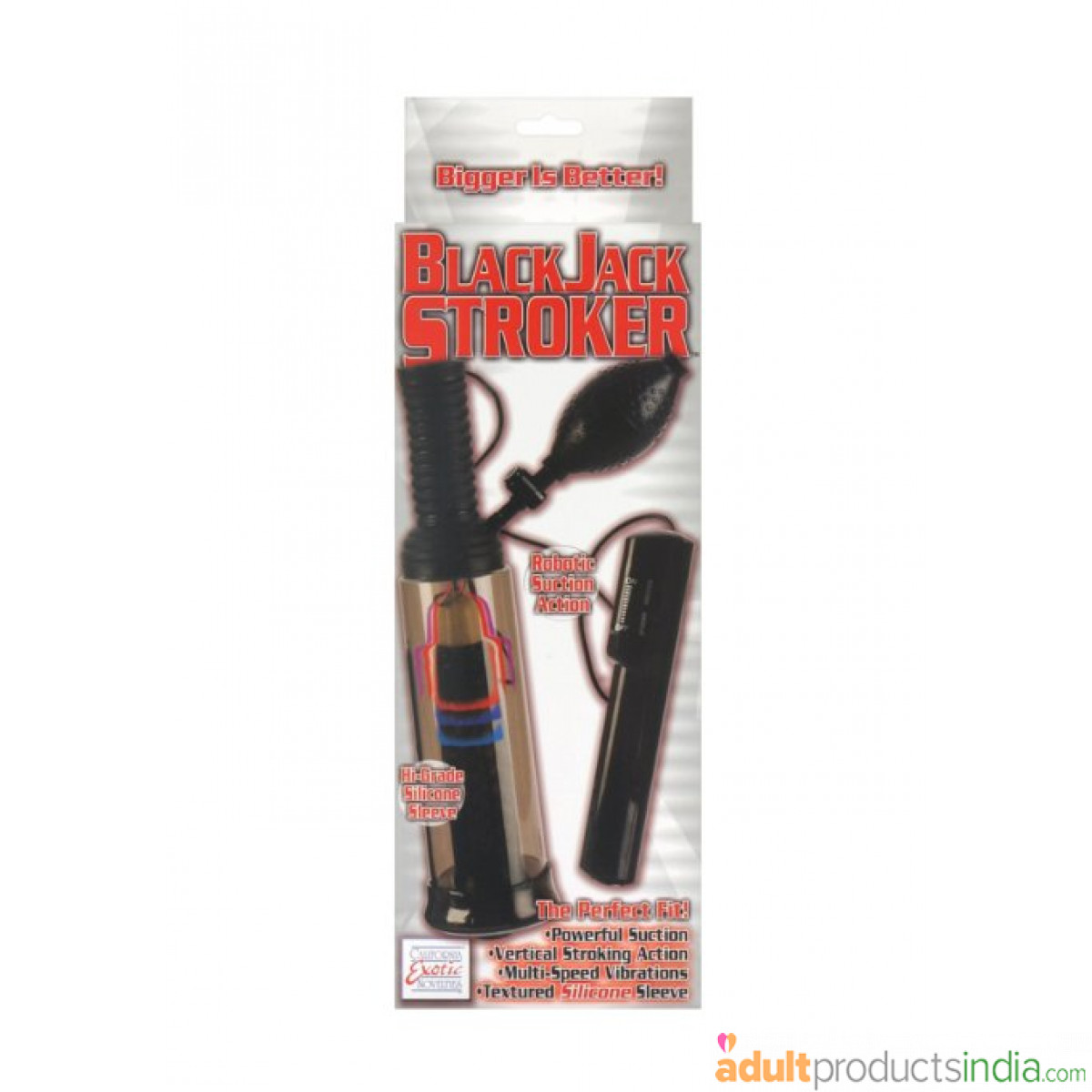 California Exotics Black Jack Stroker 