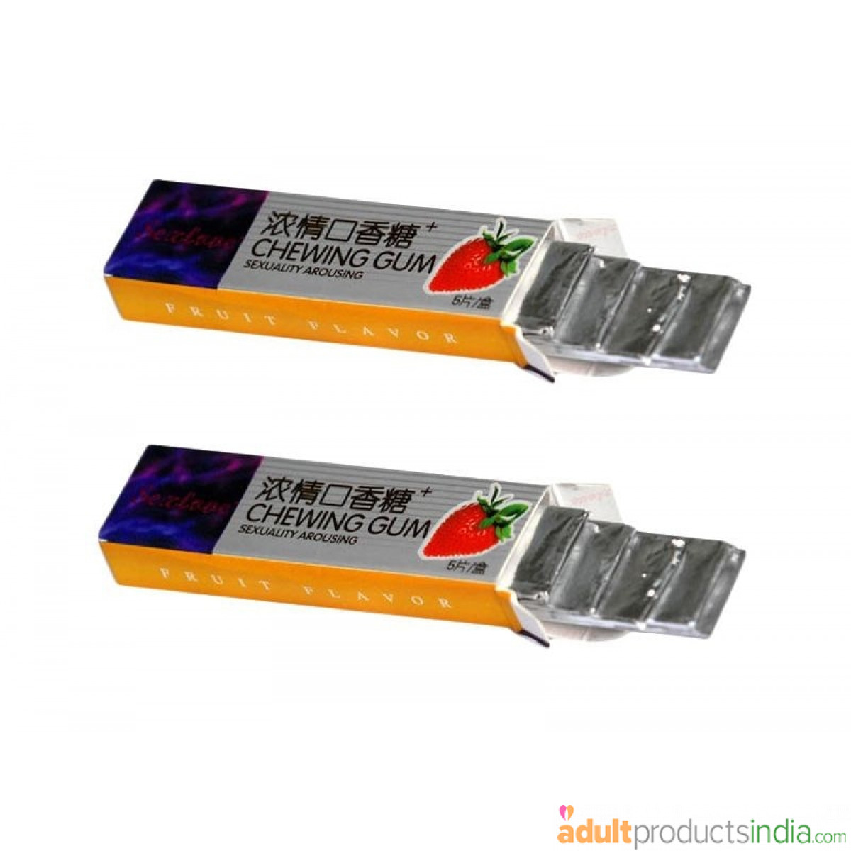 Sex Love Sexual Arousal Chewing Gum for Men & Women 