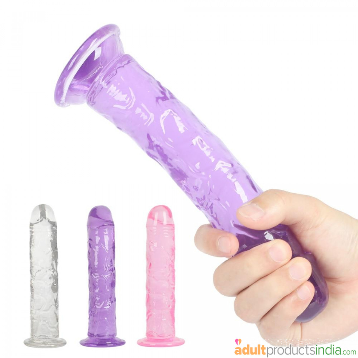 Soft Jelly Dildo & Anal Plug with Suction Cup