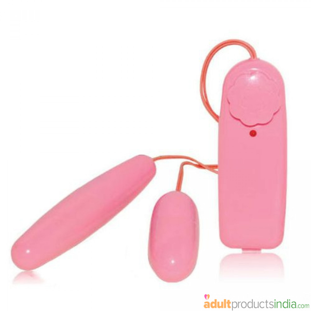 Double Vibrating Egg  - Pink