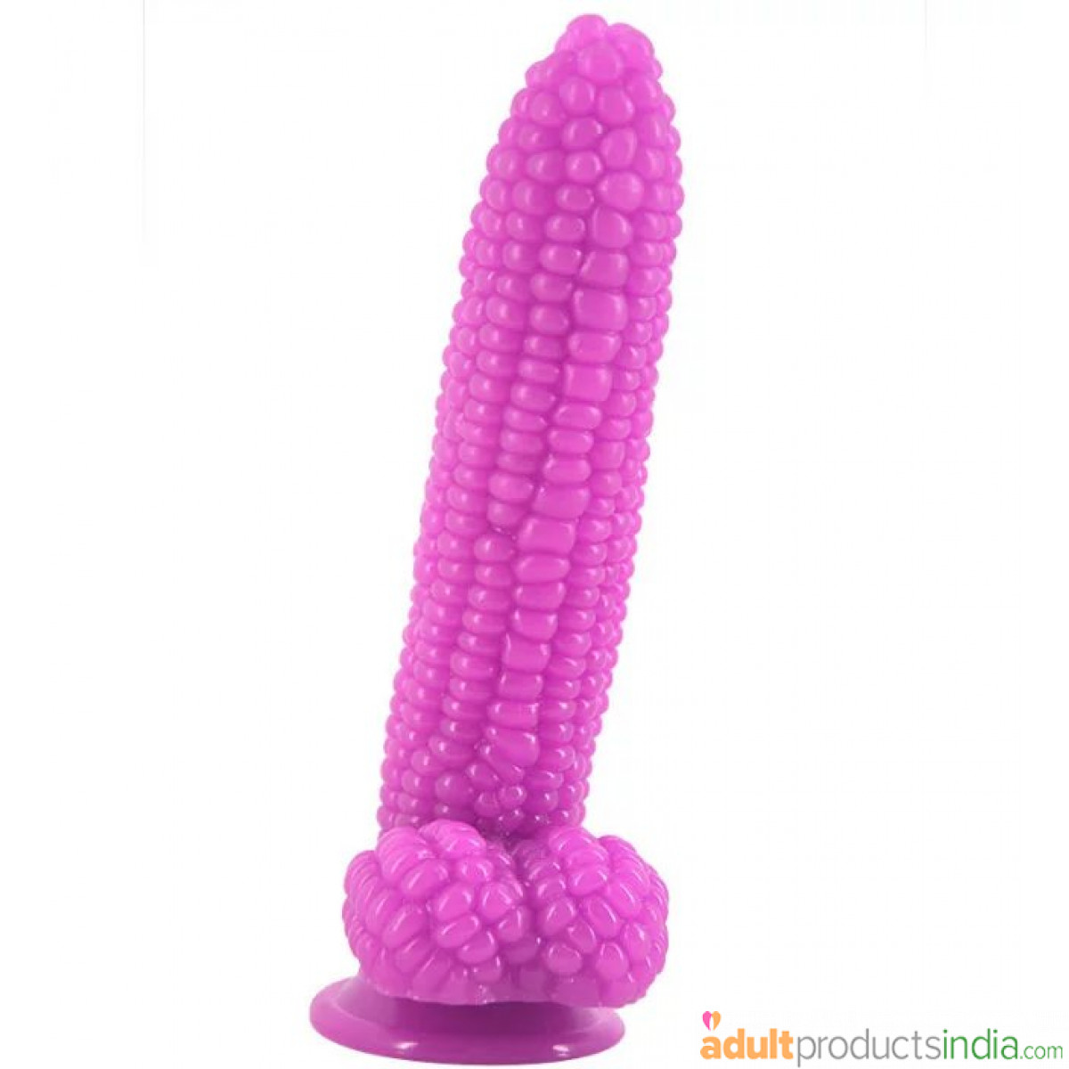 Corn Dong Suction Cup Plug - Purple