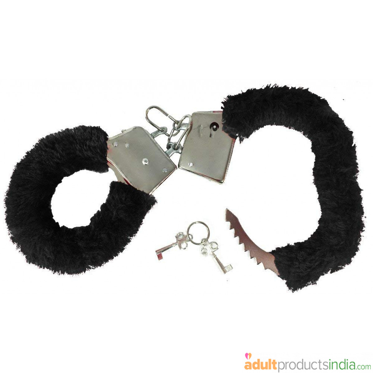 Furry Handcuffs Black