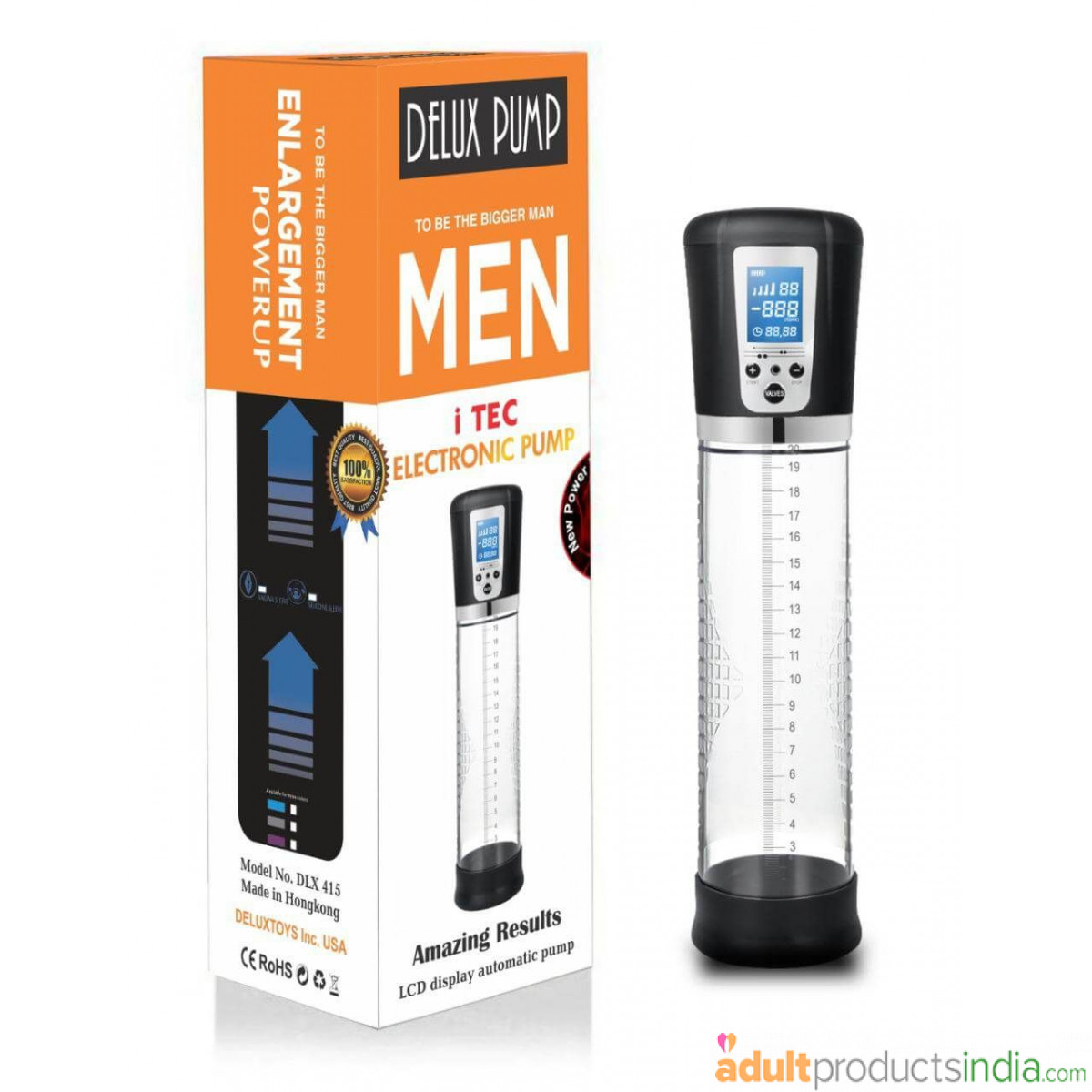 Delux Rechargeable Penis Enlarger Pump - Auto