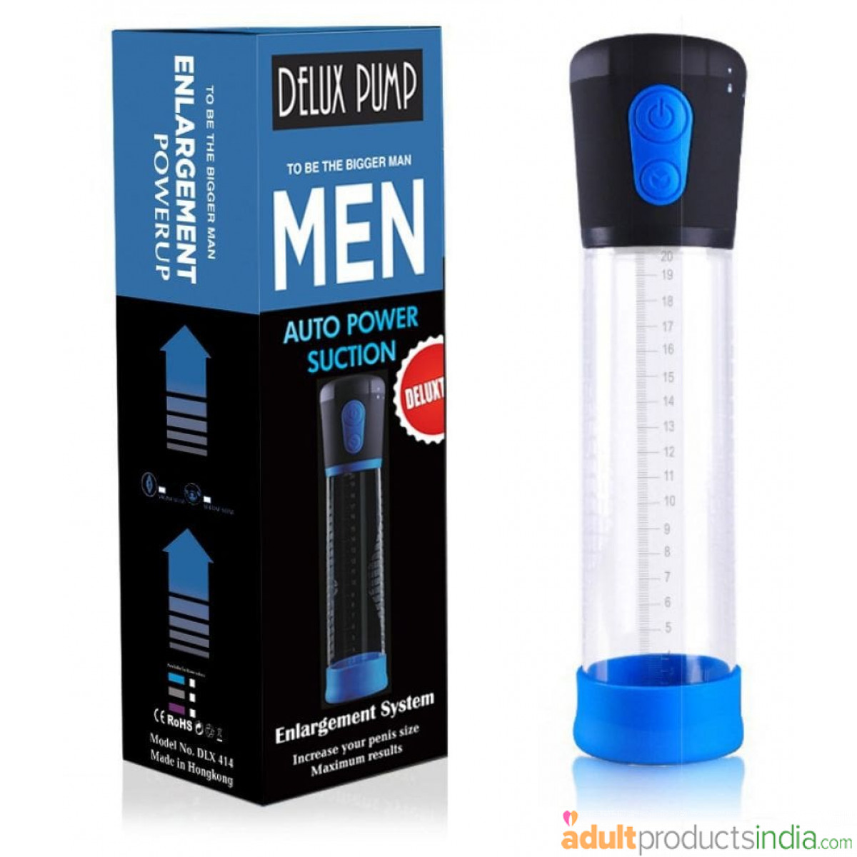 Delux Penis Enlargement Auto Suction Penis Pump For Men 