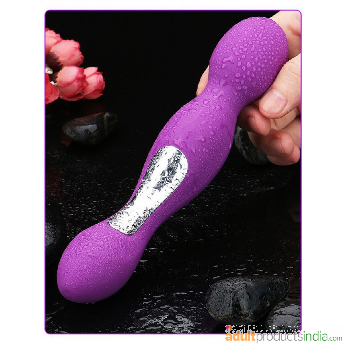 Clitoral Stimulation Dual Head STRONG Vibrator Butt Plug 