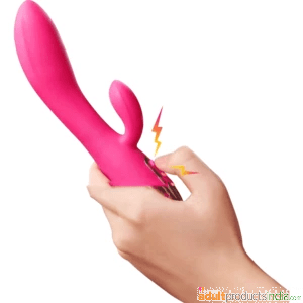 45°C HEATNC 12 Functions Silicon Rechargeable Vibrator - Purple/Pink