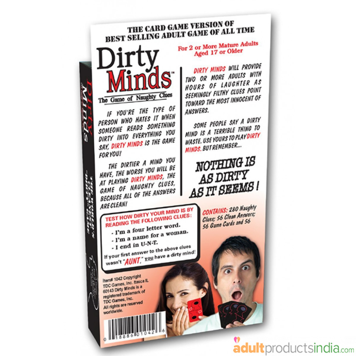 Dirty Minds Card Game Adult Products India