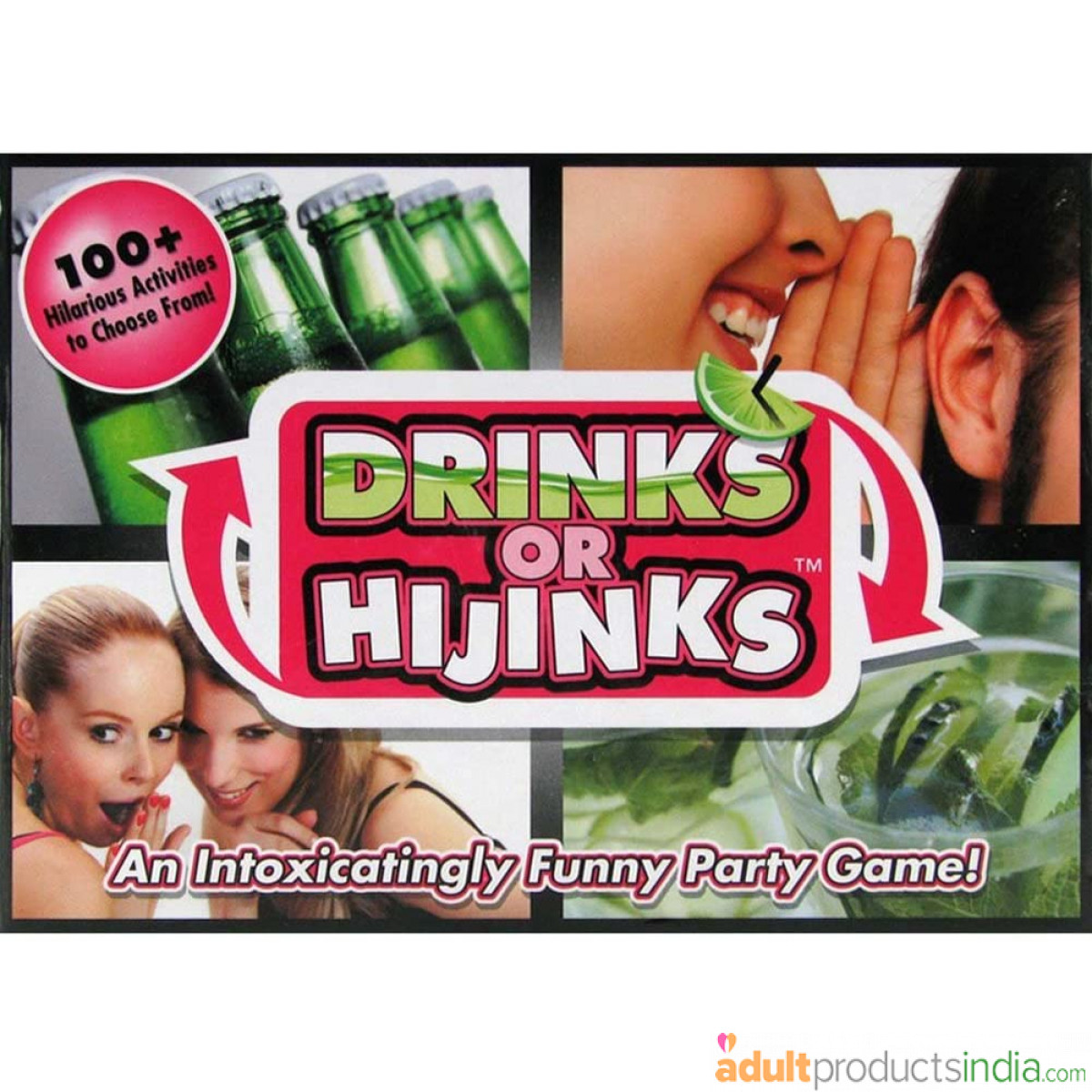 Drinks or Hijinks Party Game