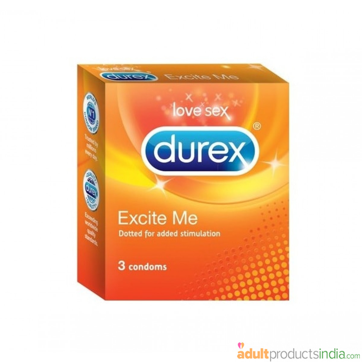 Durex - Excite Me - 3 pieces