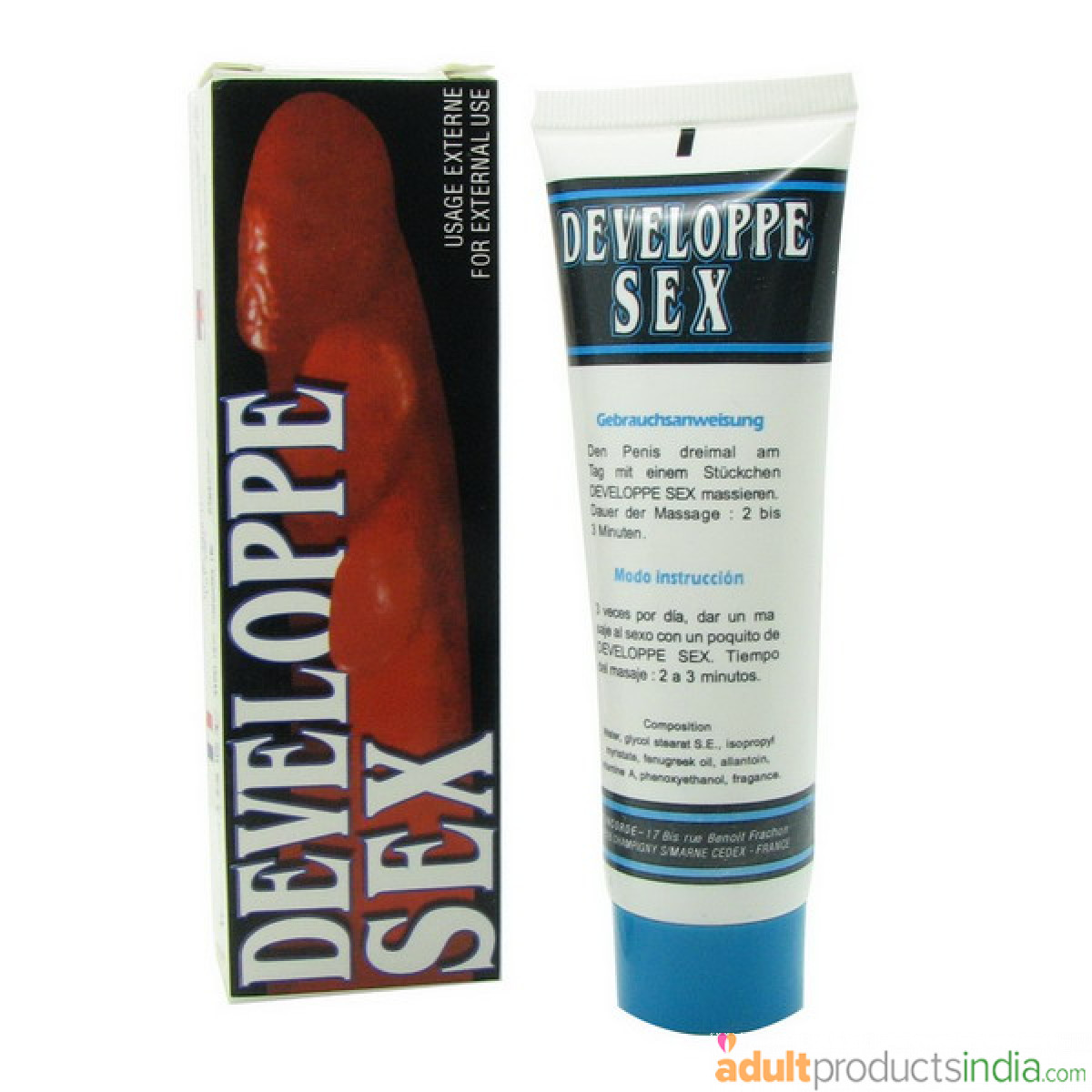 Developpe Sex - Penis Enlargement Cream