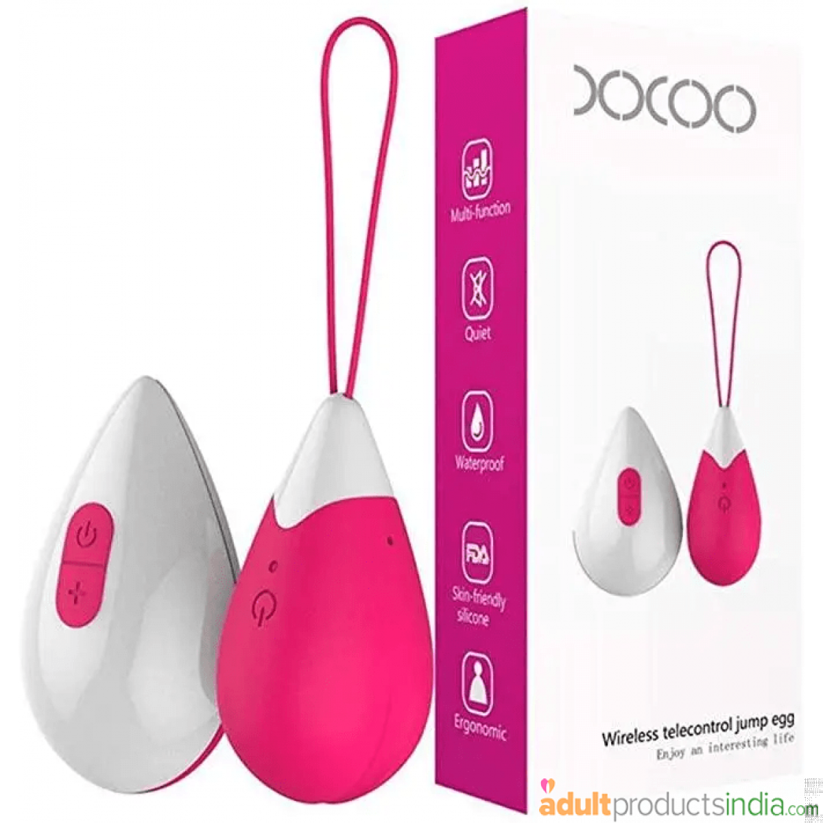 Evolved Remote Control Egg Vibrator 
