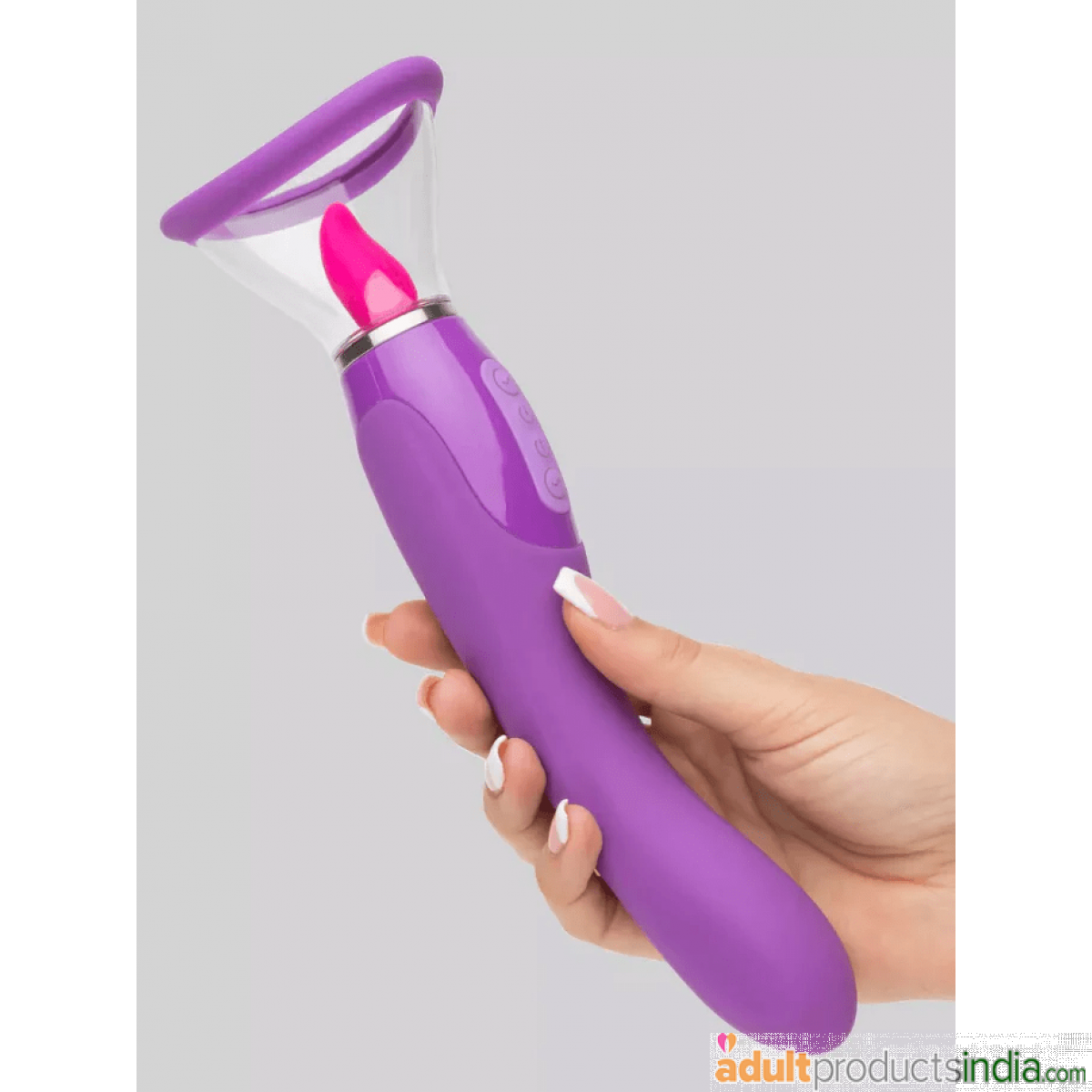 Fantasy Vibrating Pussy Pump and Tongue Vibrator for Women 