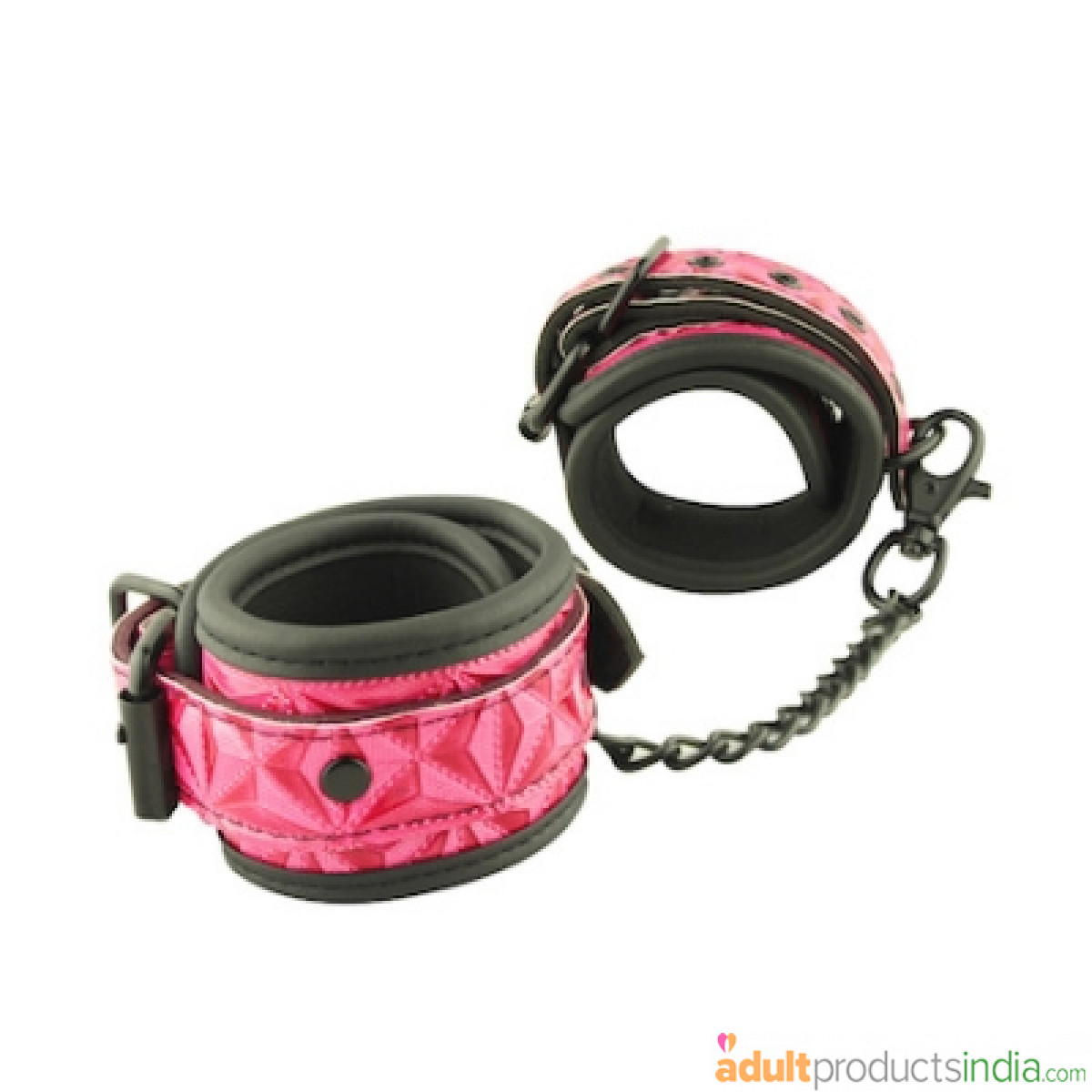 Collars and handcuffs help take bondage sex to a grand level