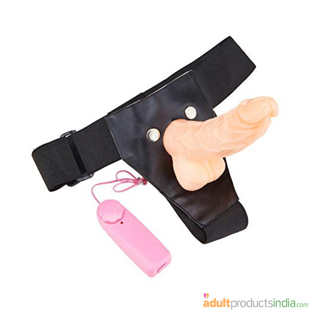 Hollow Strapon Dildo With Vibration & Balls