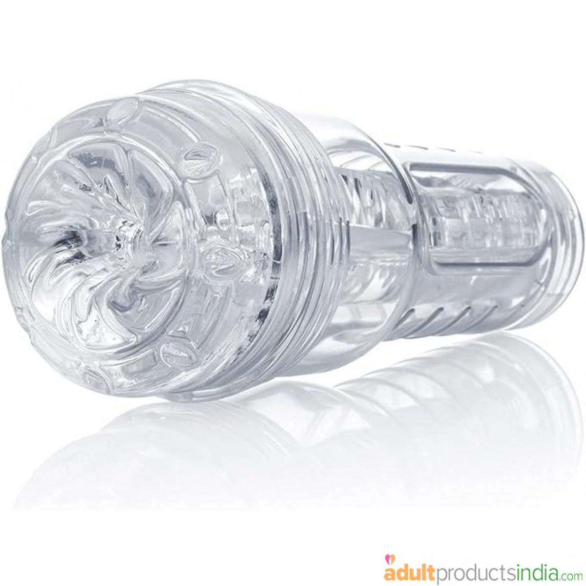Clear Male Masturbator - Ice 