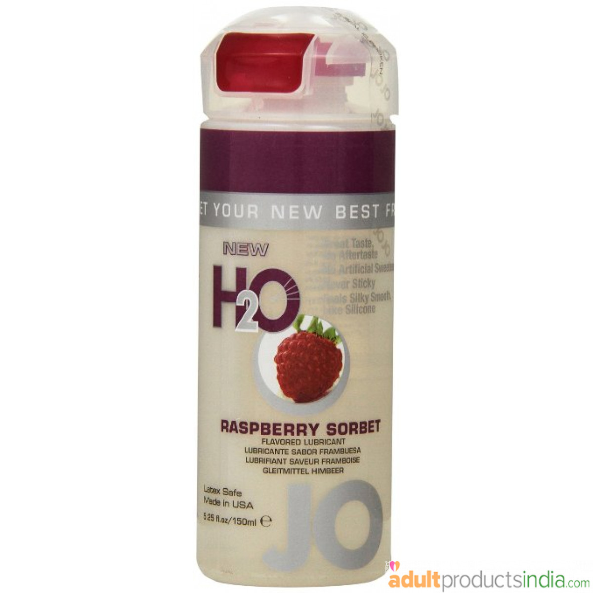 Jo Flavored Lube Raspberry Sorbet