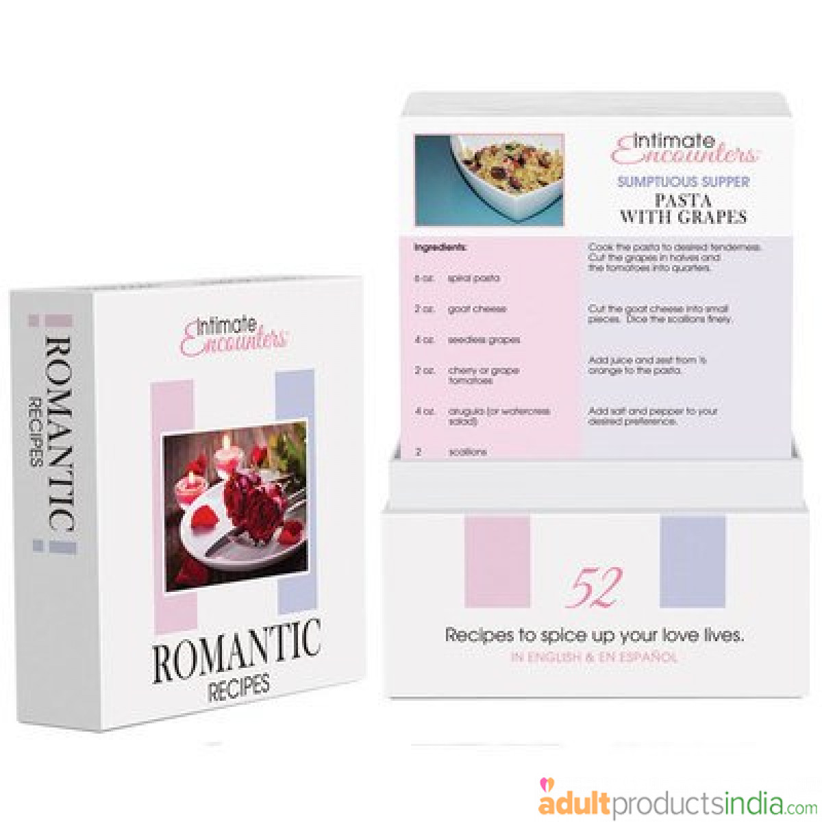 Intimate Encounters Romantic Recipes 52 Cards