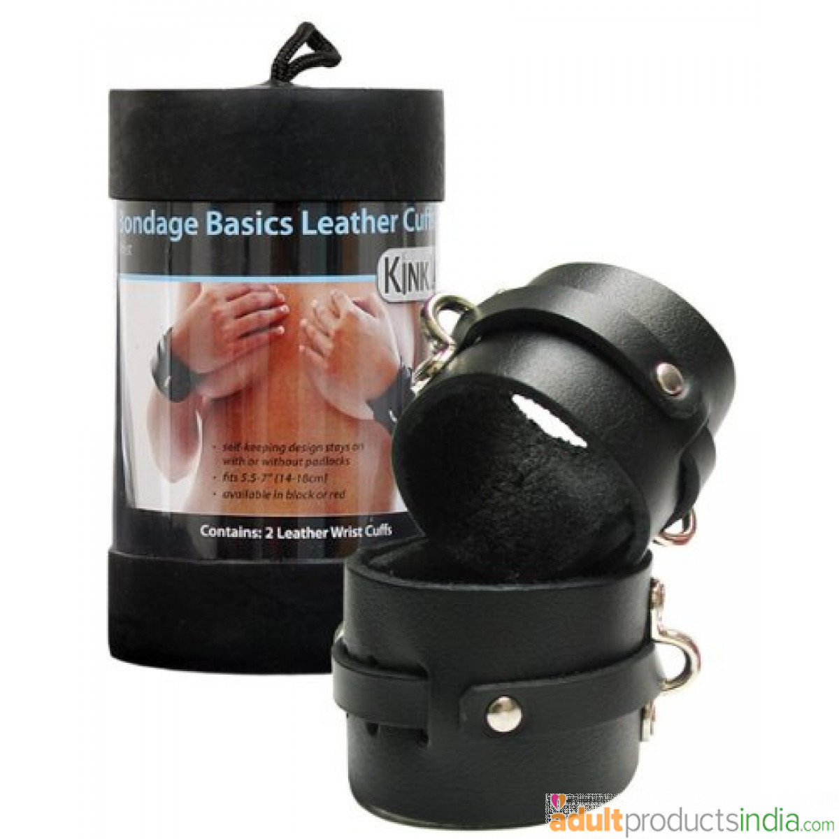 Multi Function Kinklab Leather Wrist Cuffs