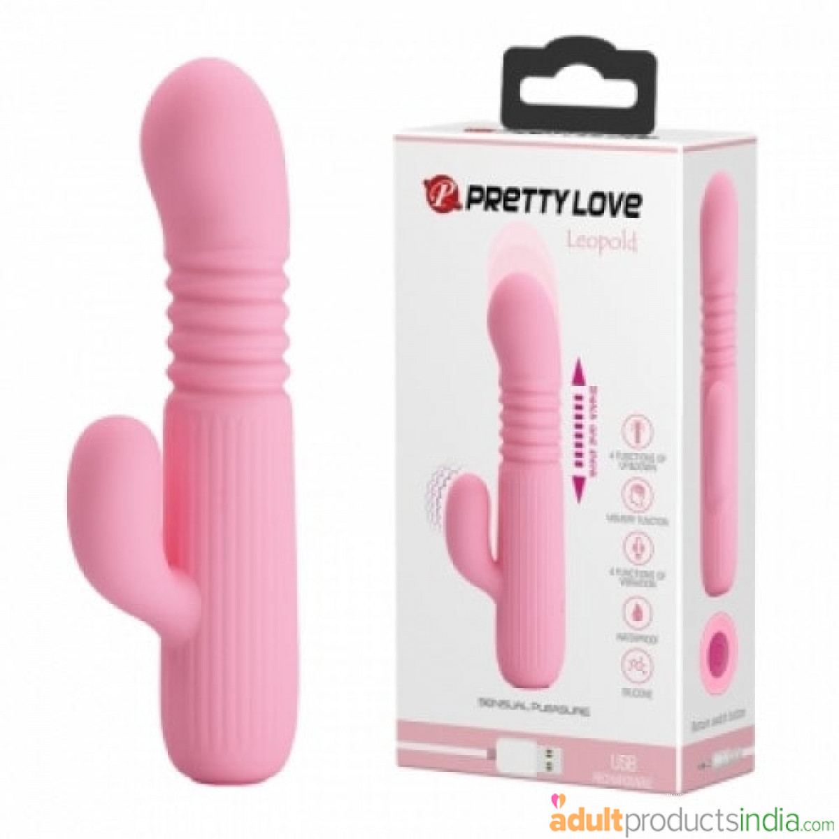 Pretty Love Leopold Vibrator For Women 