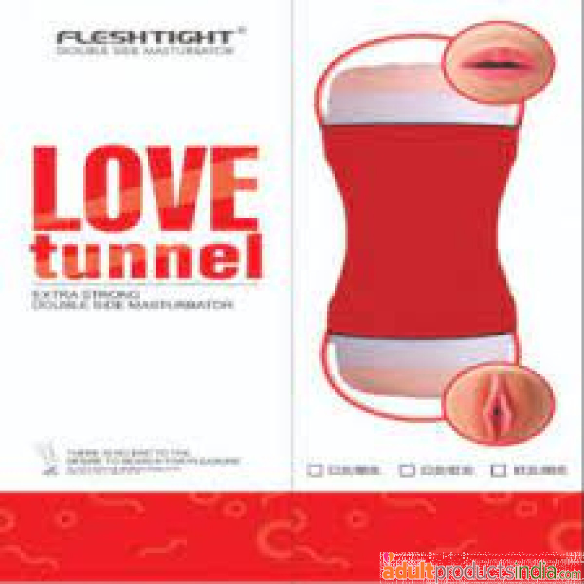 Double Love Tunnel Pleasure Masturbator | Adult Products India
