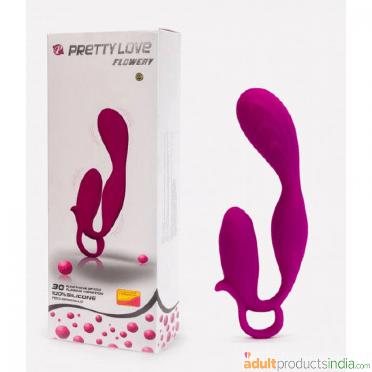 Pretty Love Flowery G-Spot Vibrator For Women 